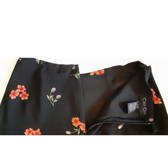 100% Silk Designer's sample Skirt NEW, size 8/38 - Picture 7 of 13